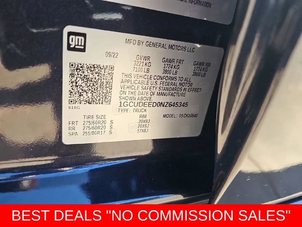Used 2022 Dark Ash Metallic Chevrolet RST image 42