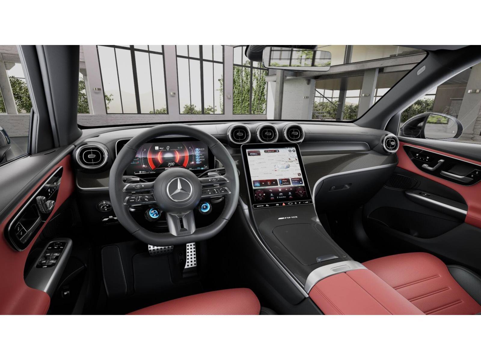 New 2026 Polar White Mercedes-Benz AMG® GLC 43 4MATIC® SUV image 3