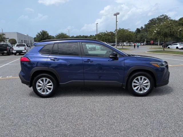 Certified Used 2025 Blue Toyota LE image 3