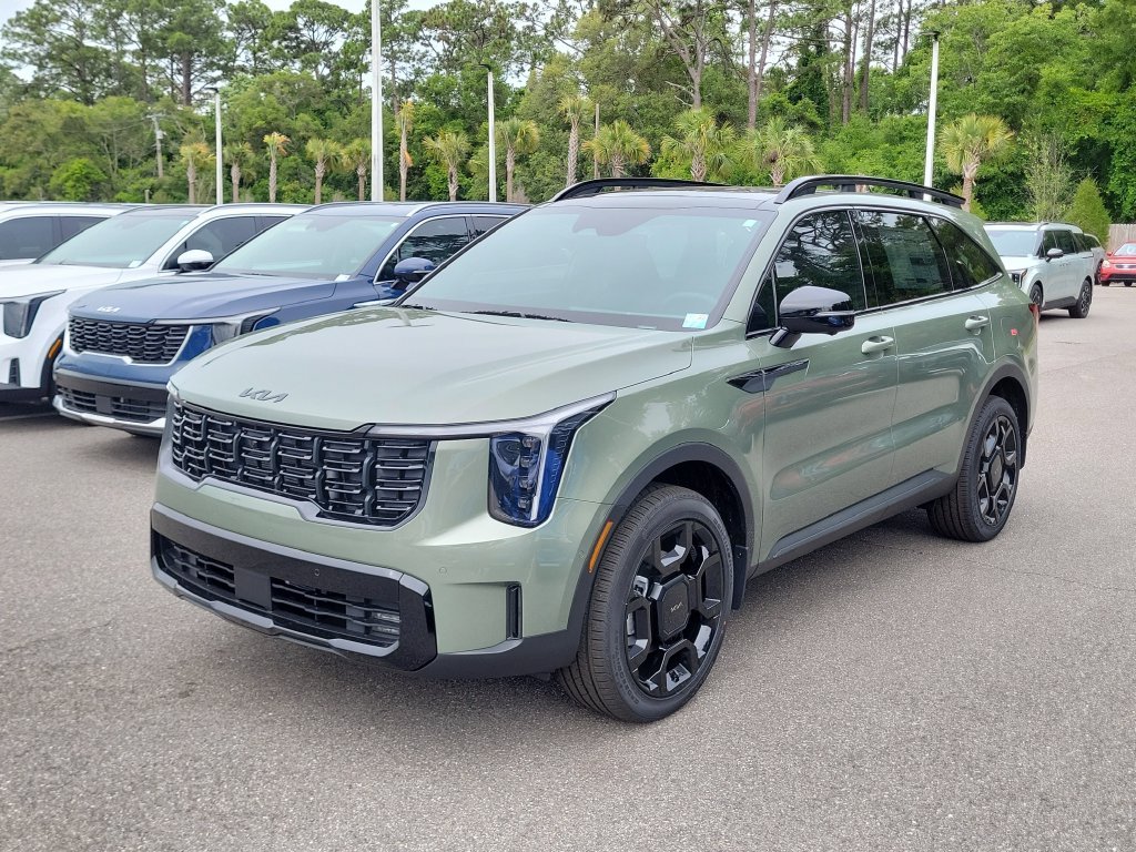 New 2026 Jungle Green Kia X-Line SX Prestige AWD image 3