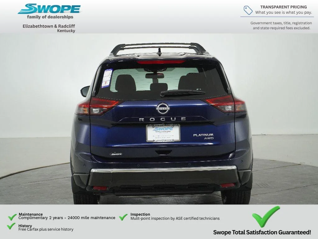 New 2026 Deep Ocean Blue Pearl Nissan Platinum image 5