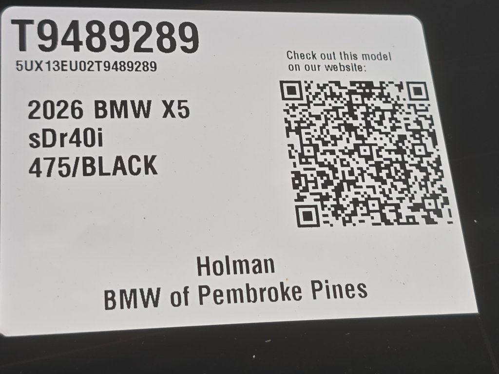 Used 2026 Black Sapphire Metallic BMW sDrive40i image 30