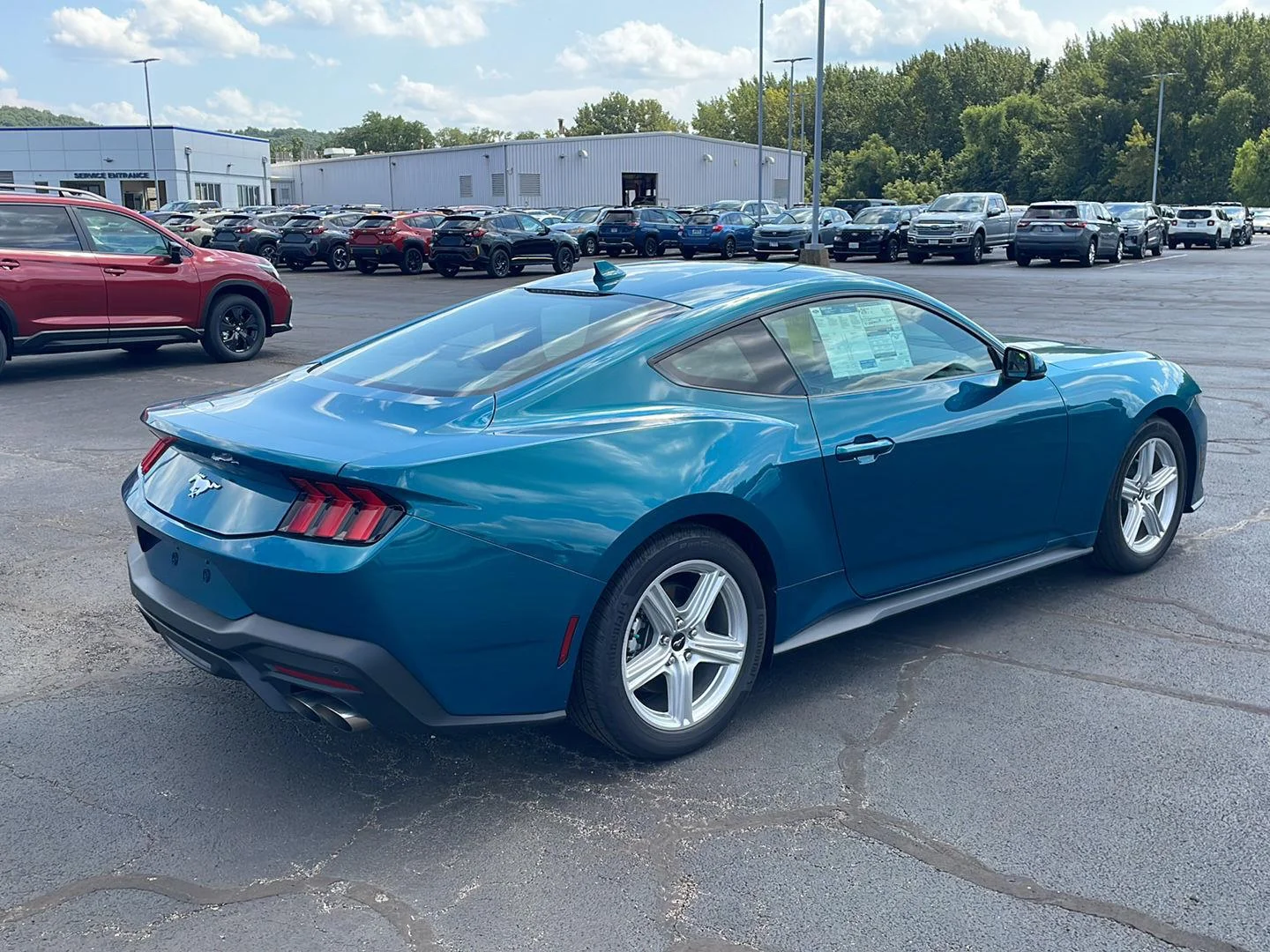 New 2026 Adriatic Blue Ford EcoBoost Premium image 5