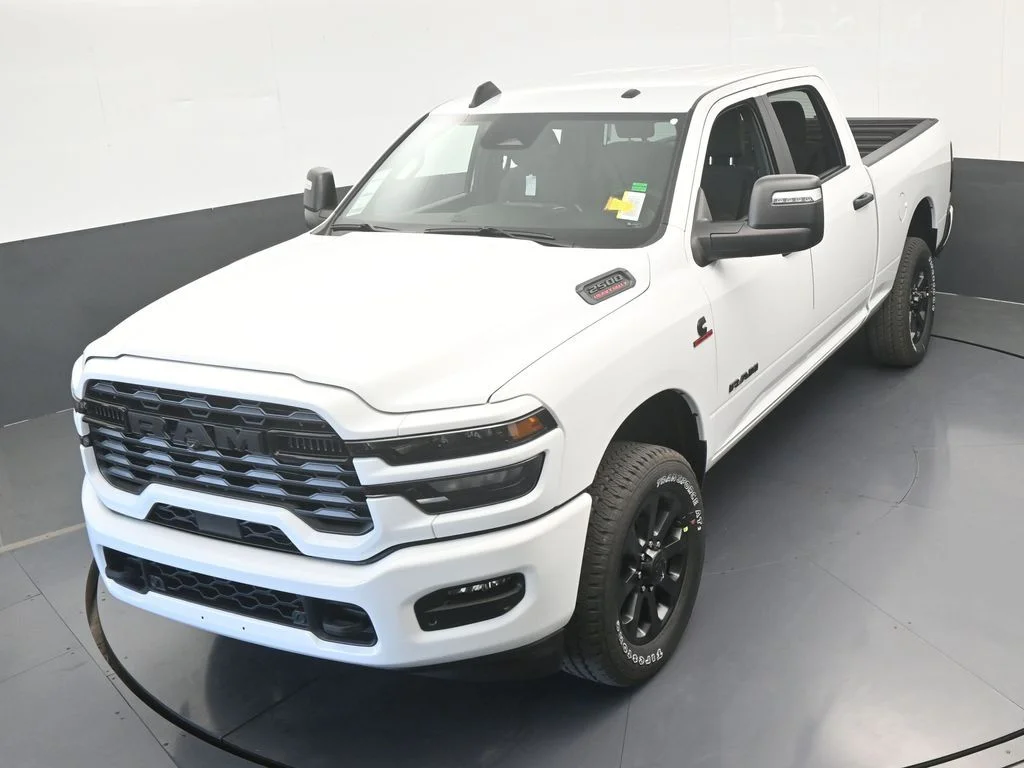 New 2026 Bright White Clear-Coat Exterior Paint RAM Big Horn image 42