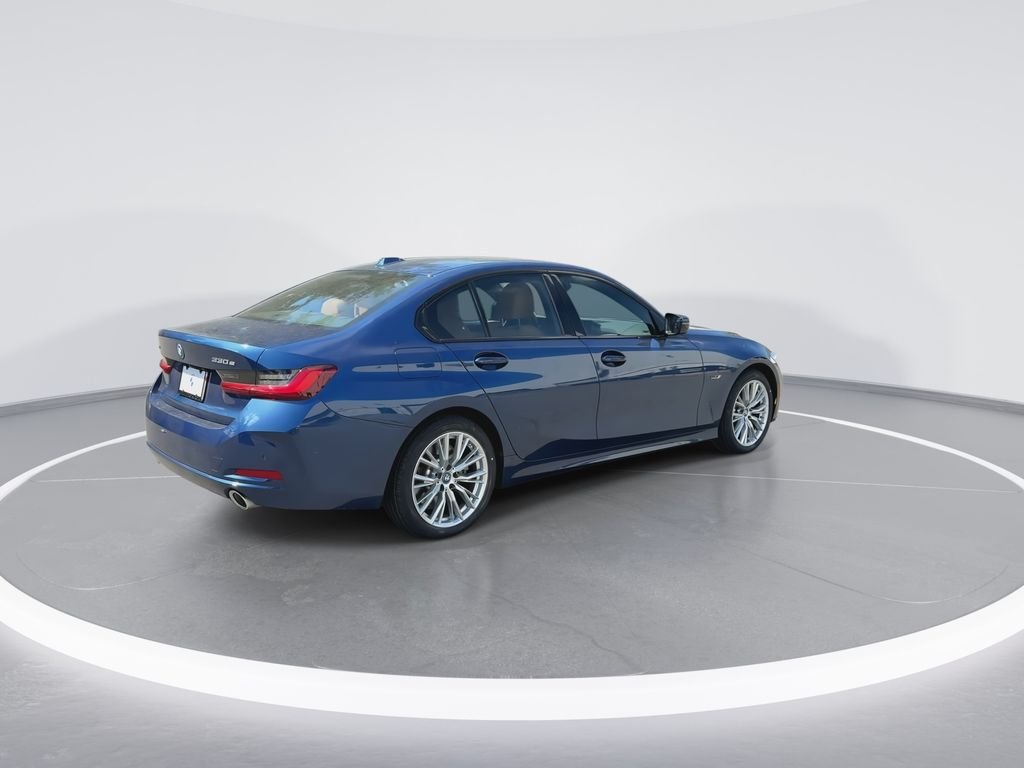 Certified Used 2023 Blue Metallic BMW 330e xDrive image 8