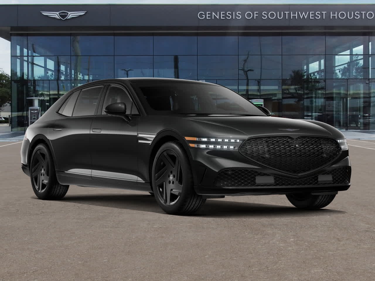 New 2026 Genesis G90 3.5T E-SC MHEV PRESTIGE BLACK 4dr Car in