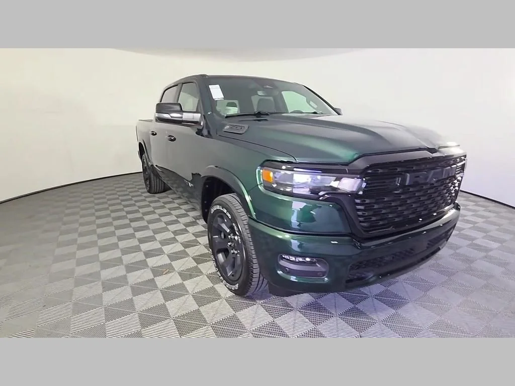New 2026 Serrano-Green Metallic Exterior Paint RAM Big Horn image 40