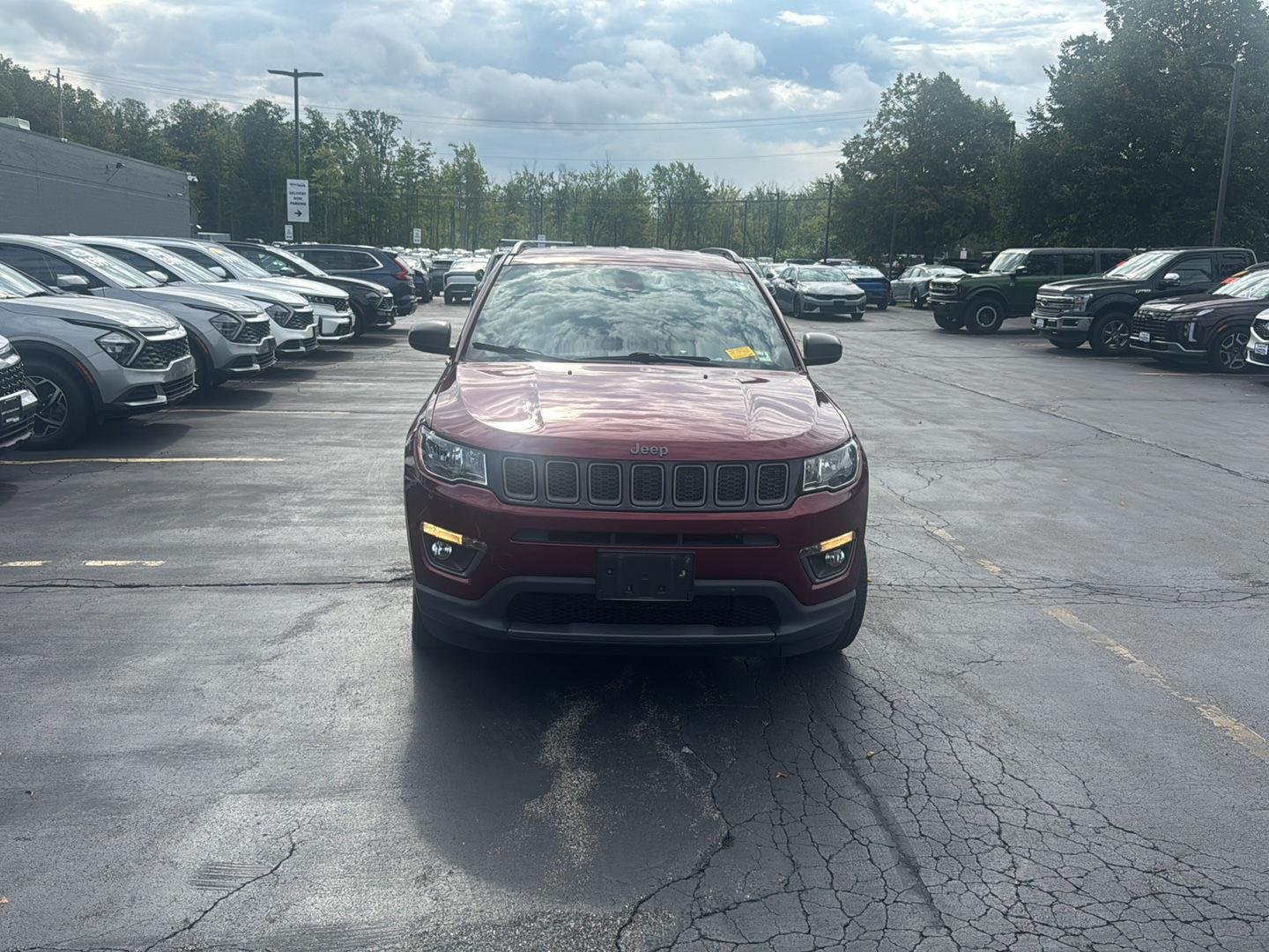 Used 2021 Velvet Red Pearlcoat Jeep 80th Anniversary image 4