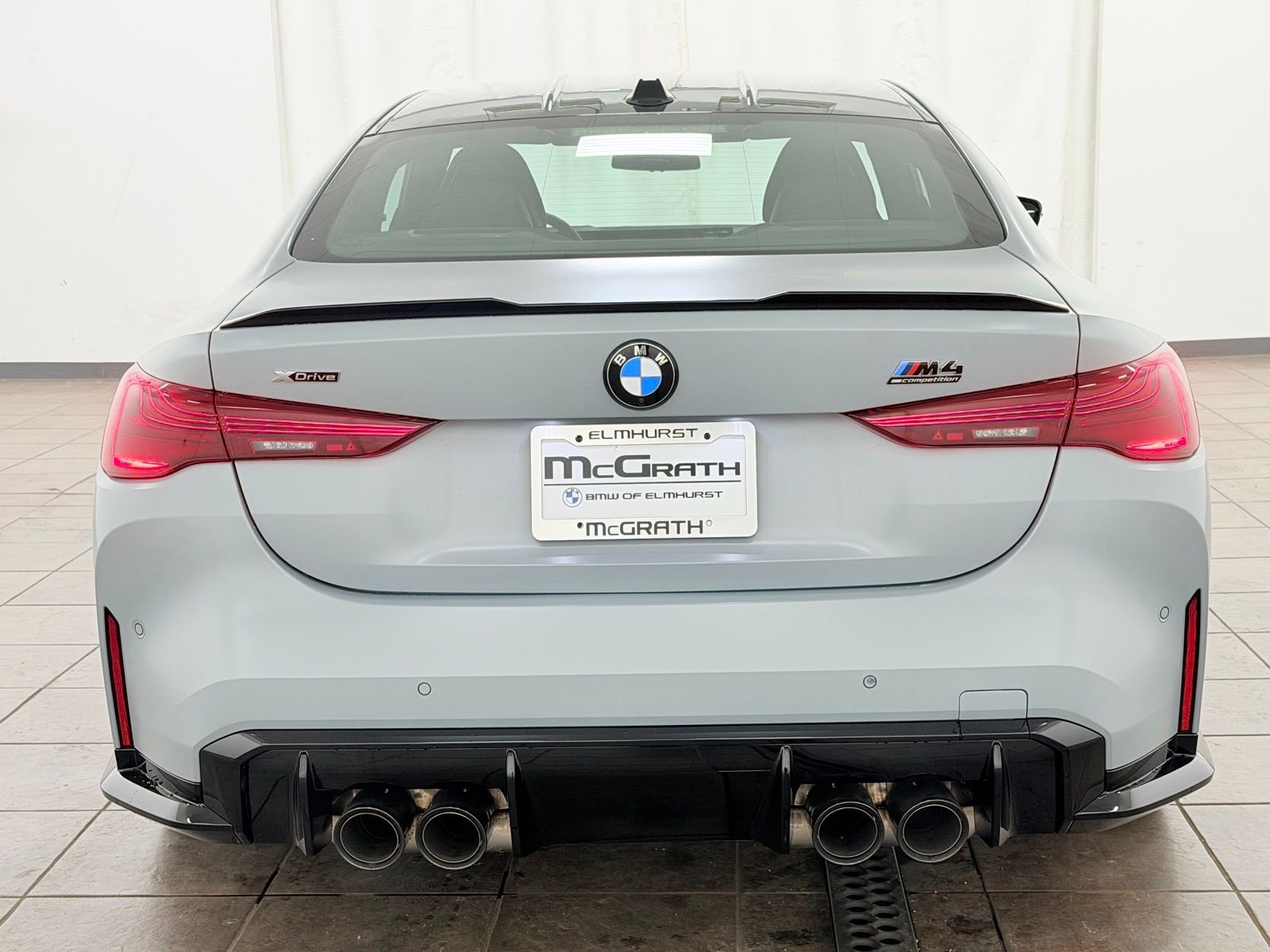 New 2025 Frozen Brooklyn Grey Metallic BMW Competition image 7