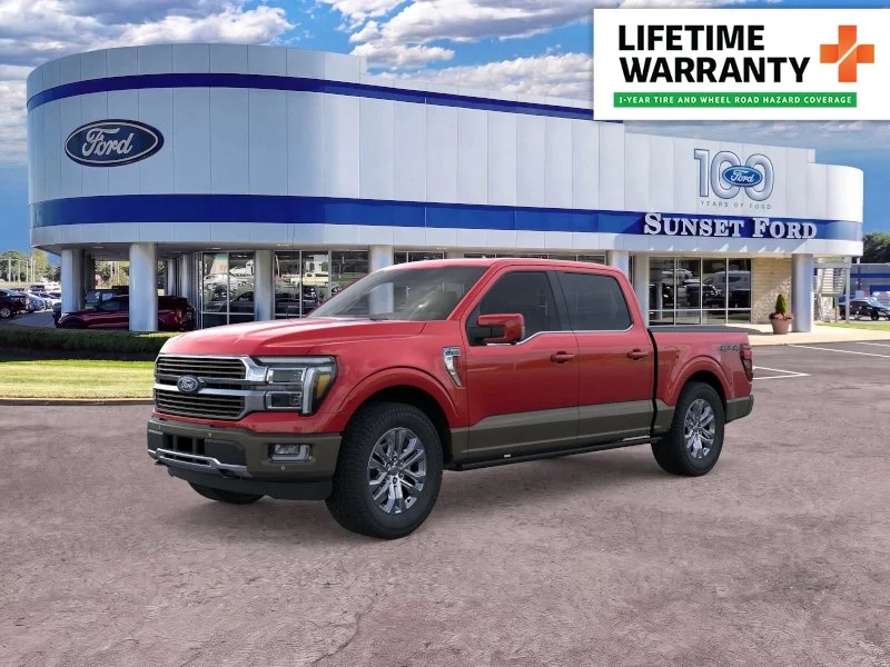New 2026 Ruby Red Metallic Tinted Clearcoat Ford King Ranch® image 1