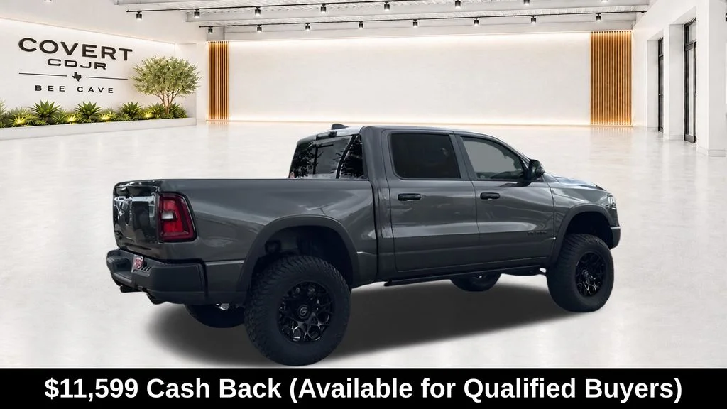 New 2026 Granite Crystal Metallic Clear-Coat Exterior Paint RAM Rebel image 11