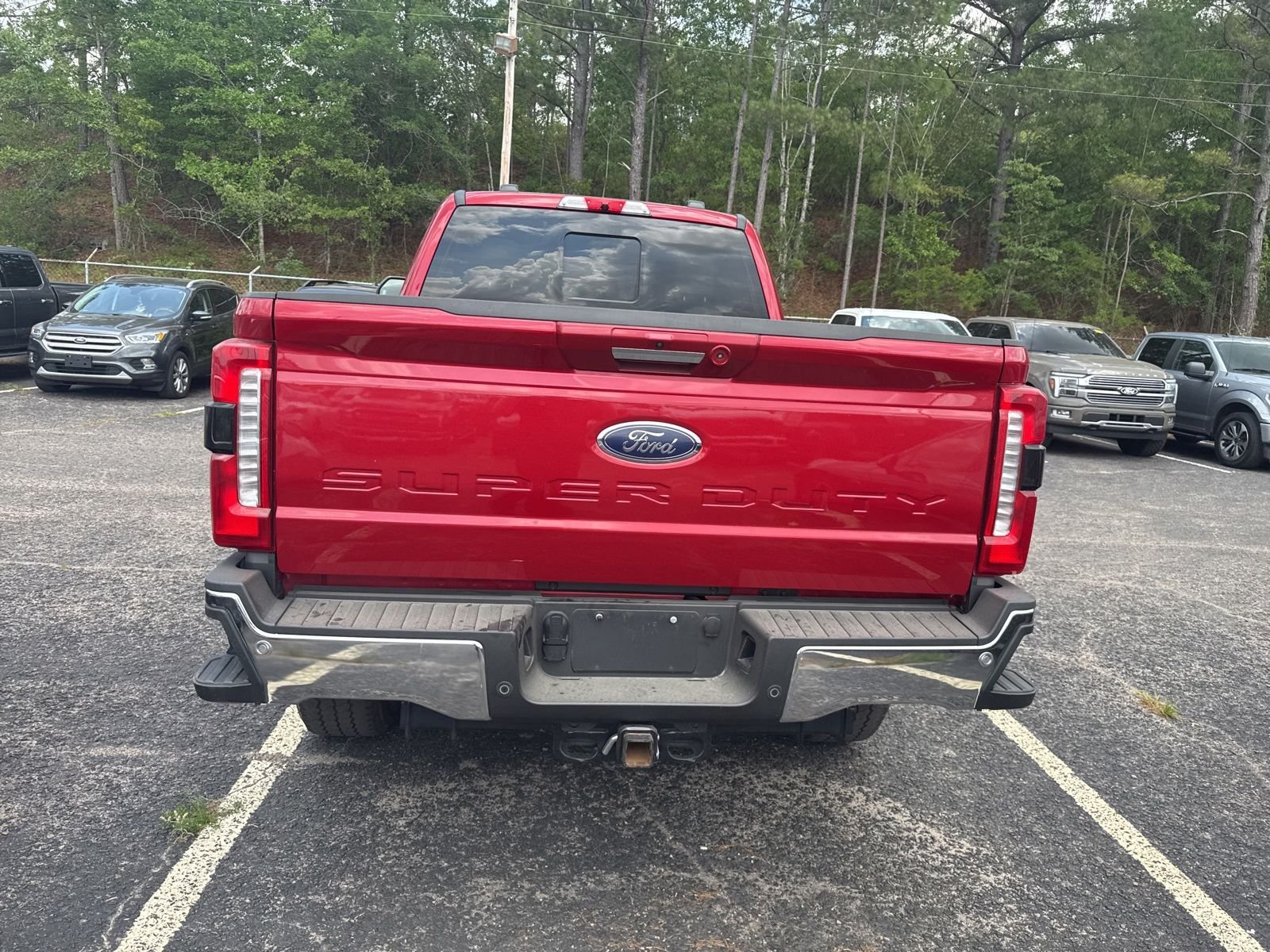 Used 2024 Red Ford Lariat image 5