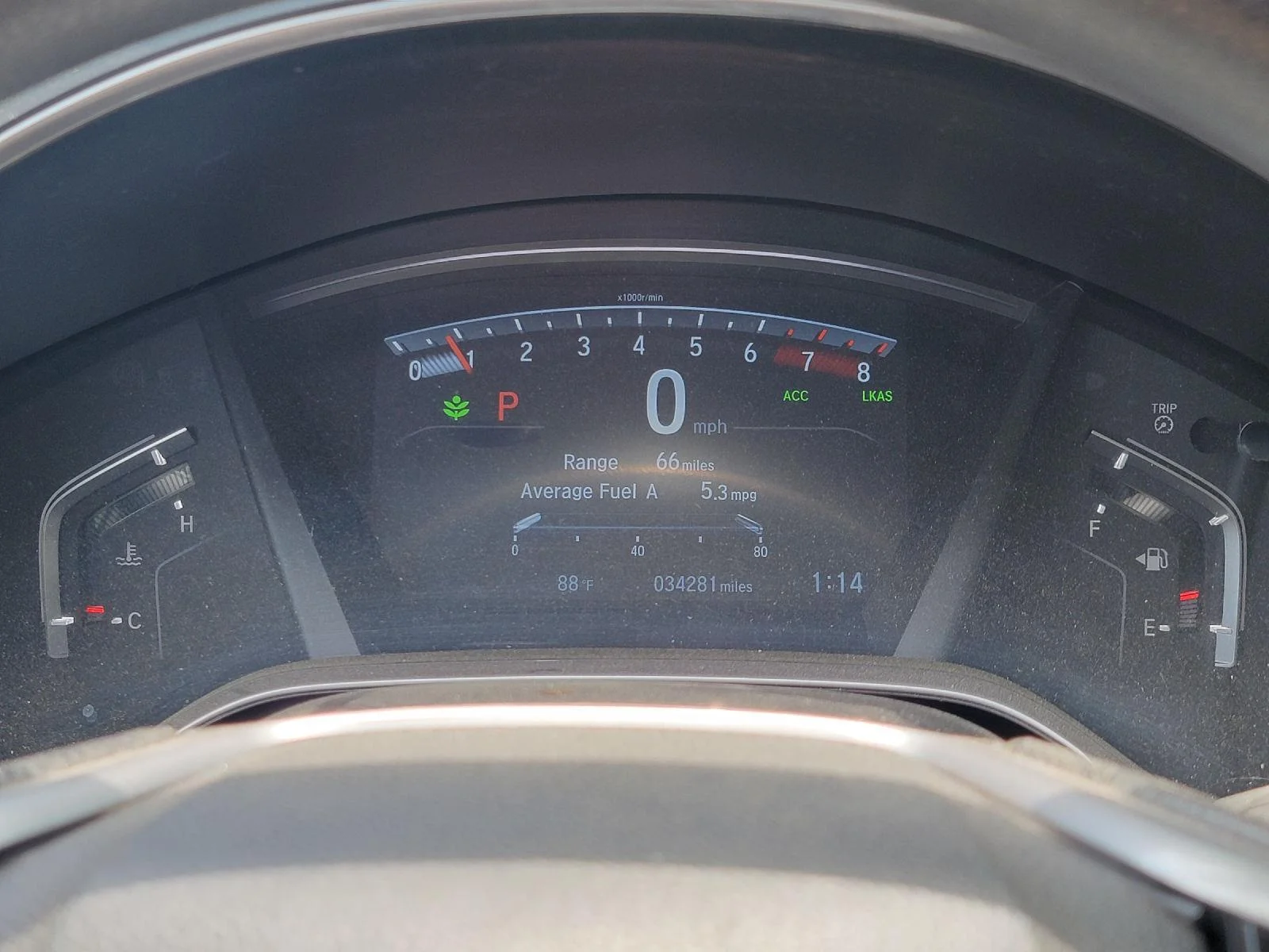 Used 2022 Black Honda EX image 2