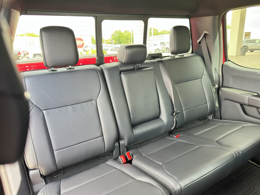 New 2025 Rapid Red Metallic Tinted Clearcoat Ford Lariat® image 36