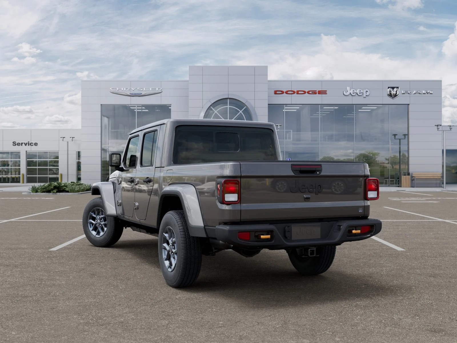 New 2026 Granite Crystal Metallic Clear-Coat Exterior Paint Jeep 85th Anniversary Edition image 33