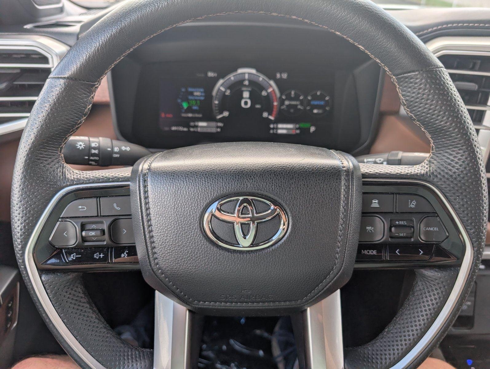 Used 2024 Celestial Silver Metallic Toyota 1794 Edition Hybrid image 25