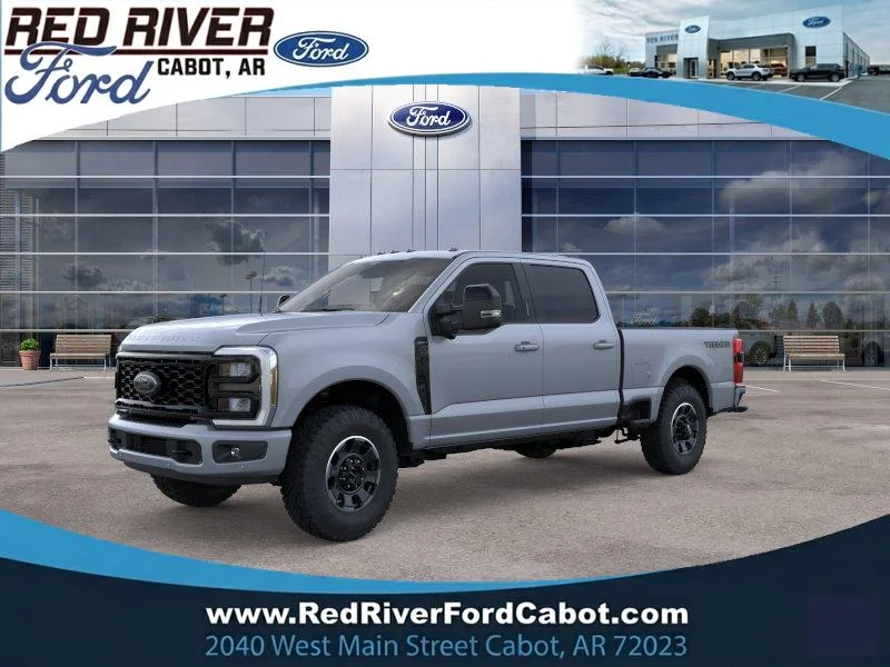New 2026 Glacier Gray Metallic Tri-Coat Ford F-250® Lariat® image 1