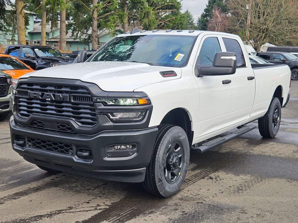 New 2026 Bright White Clear-Coat Exterior Paint RAM Tradesman image 3
