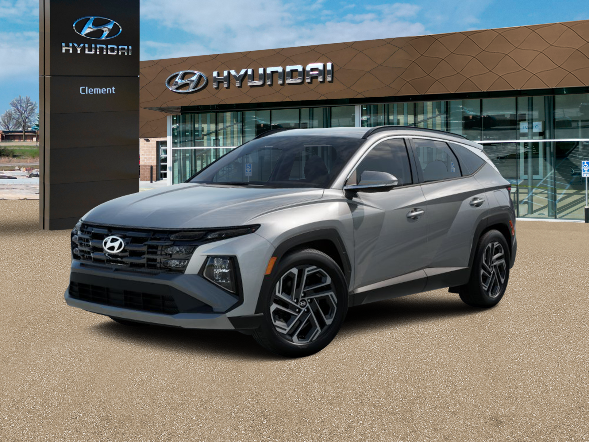 New 2026 Silver Hyundai SEL Plus AWD image 2