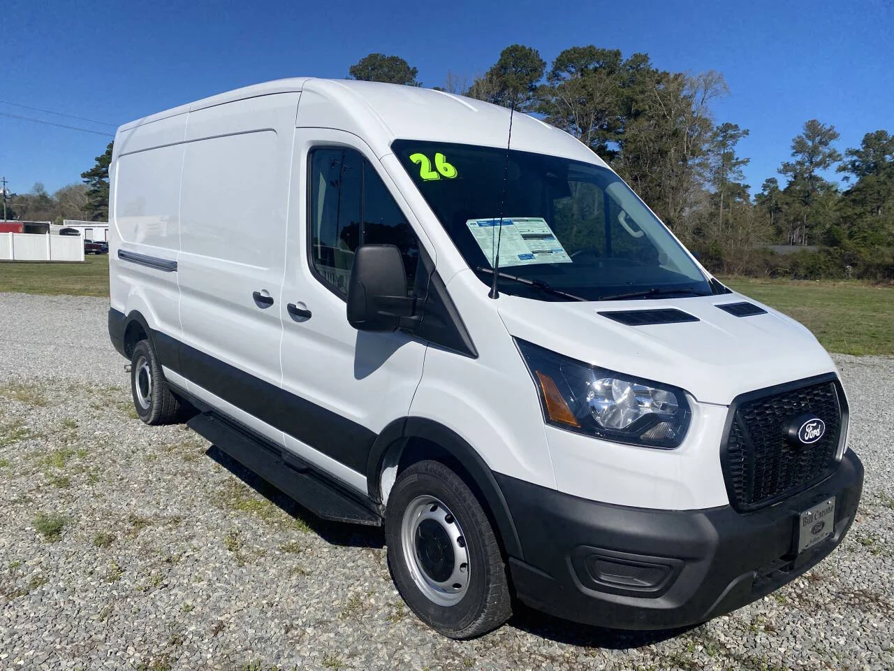 New 2026 Oxford White Ford Cargo Van image 6