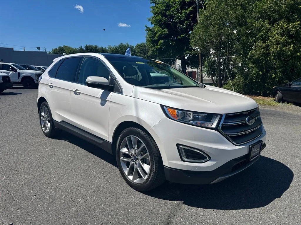 Used 2018 White Ford Titanium image 7
