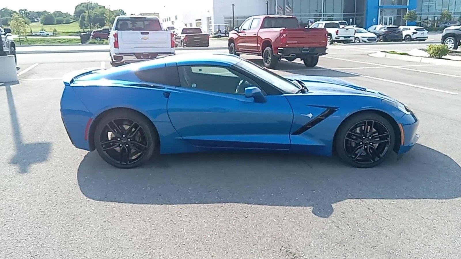 Used 2016 LAGUNA BLUE METALLIC TINTCOAT Chevrolet Z51 1LT image 9