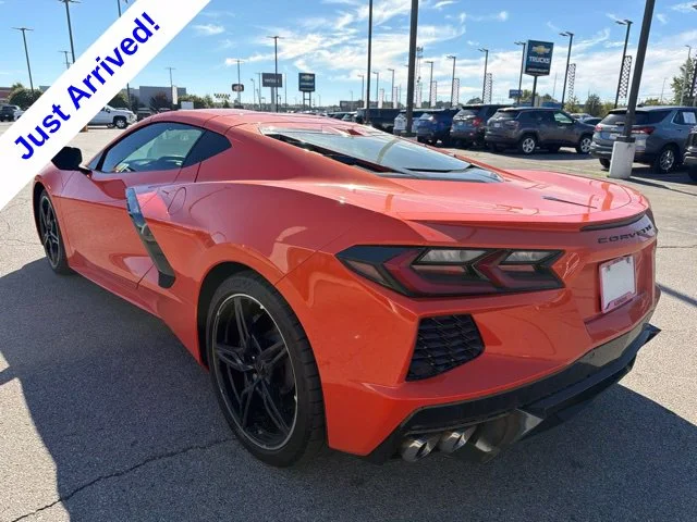Used 2021 Orange Chevrolet Stingray image 5