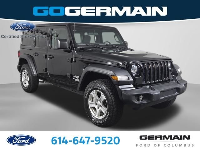 Certified Used 2019 Black Clearcoat Jeep Unlimited Sport S image 4