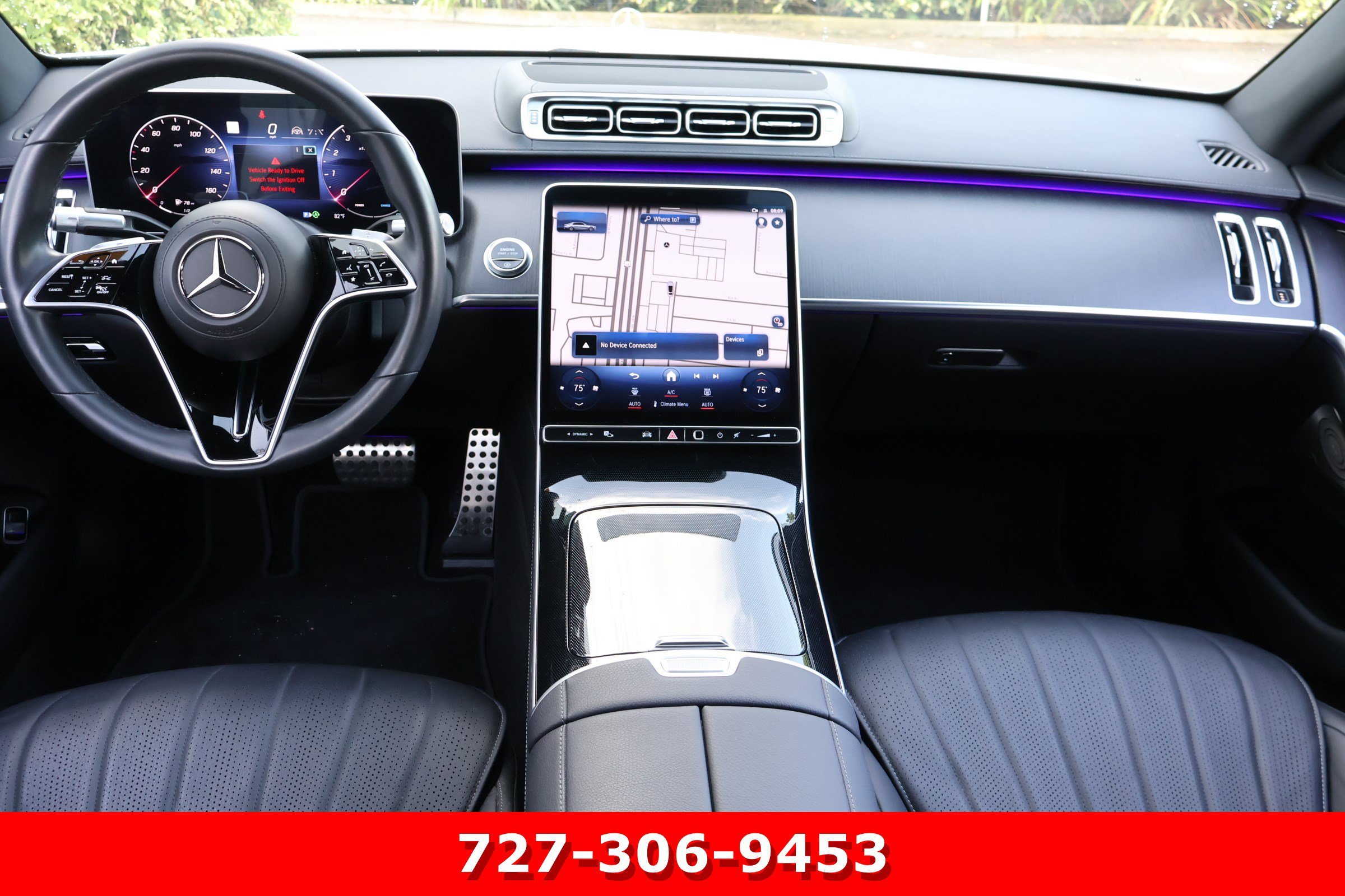 Certified Used 2023 MANUFAKTUR Diamond White Mercedes-Benz S 580 image 18