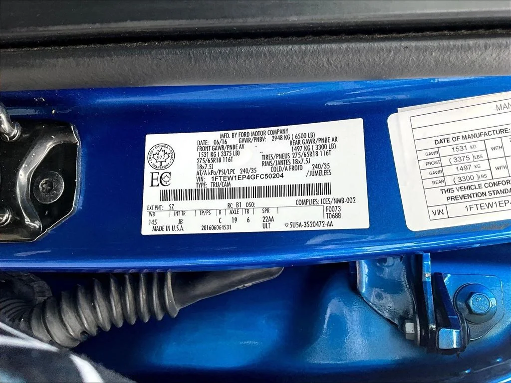 Used 2016 Blue Ford XLT image 22