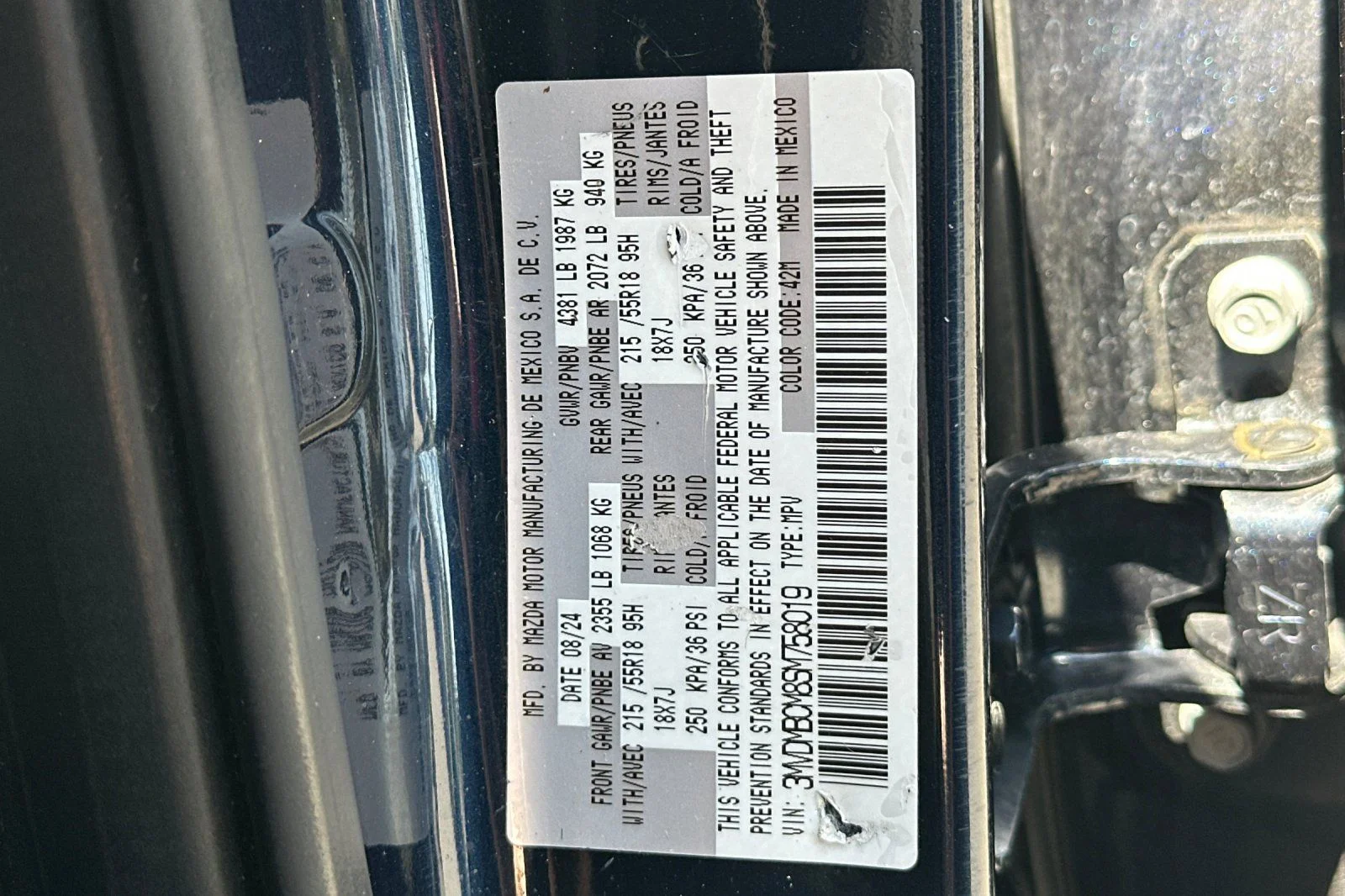 Certified Used 2025 Blue Mazda 2.5 S Preferred Package image 30