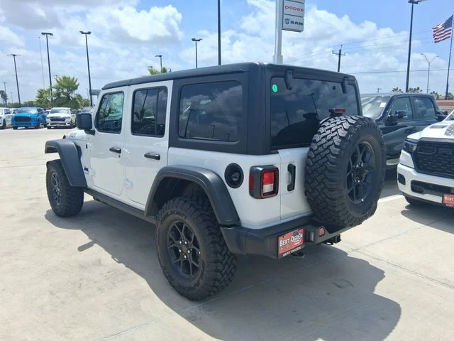 New 2026 Bright White Clear-Coat Exterior Paint Jeep Willys image 5