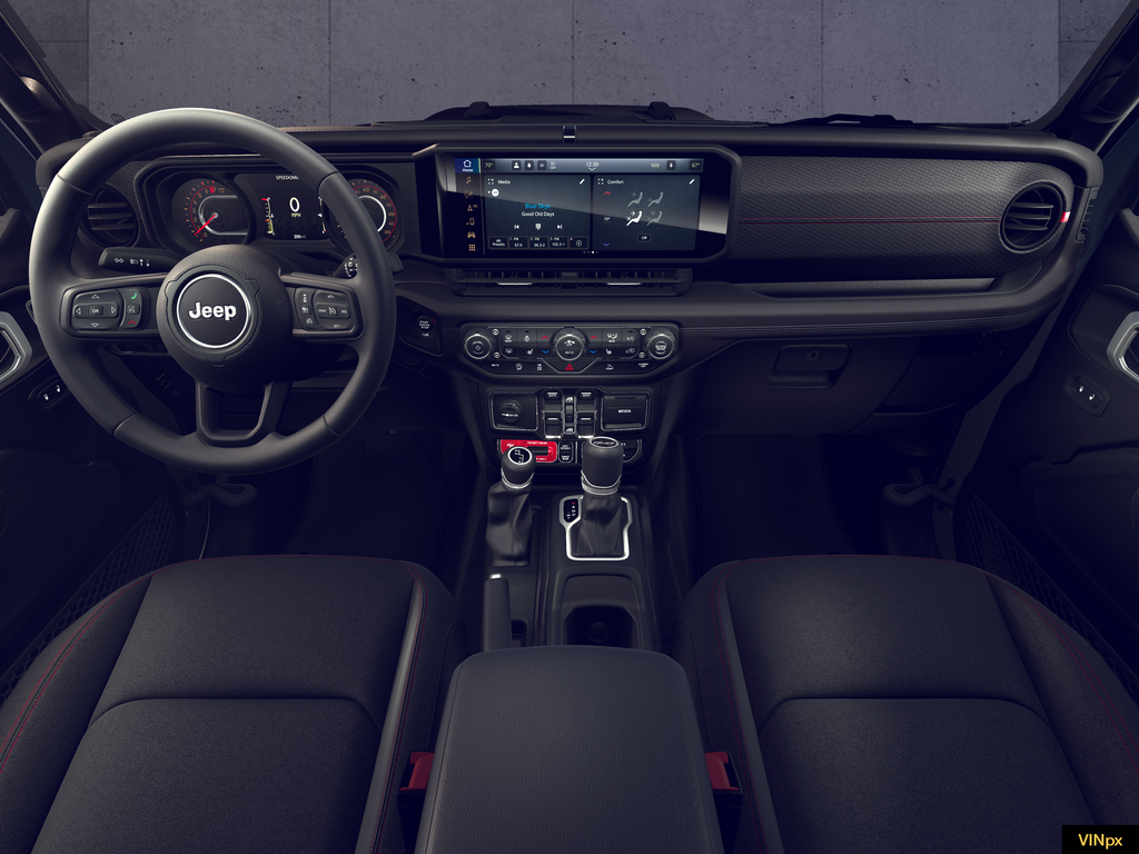 New 2026 Bright White Clear-Coat Exterior Paint Jeep Rubicon image 11