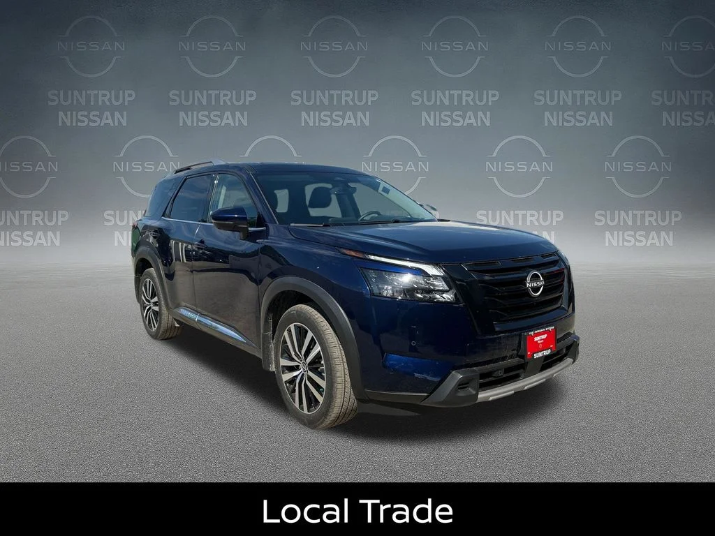 Certified Used 2025 Blue Nissan Platinum image 7