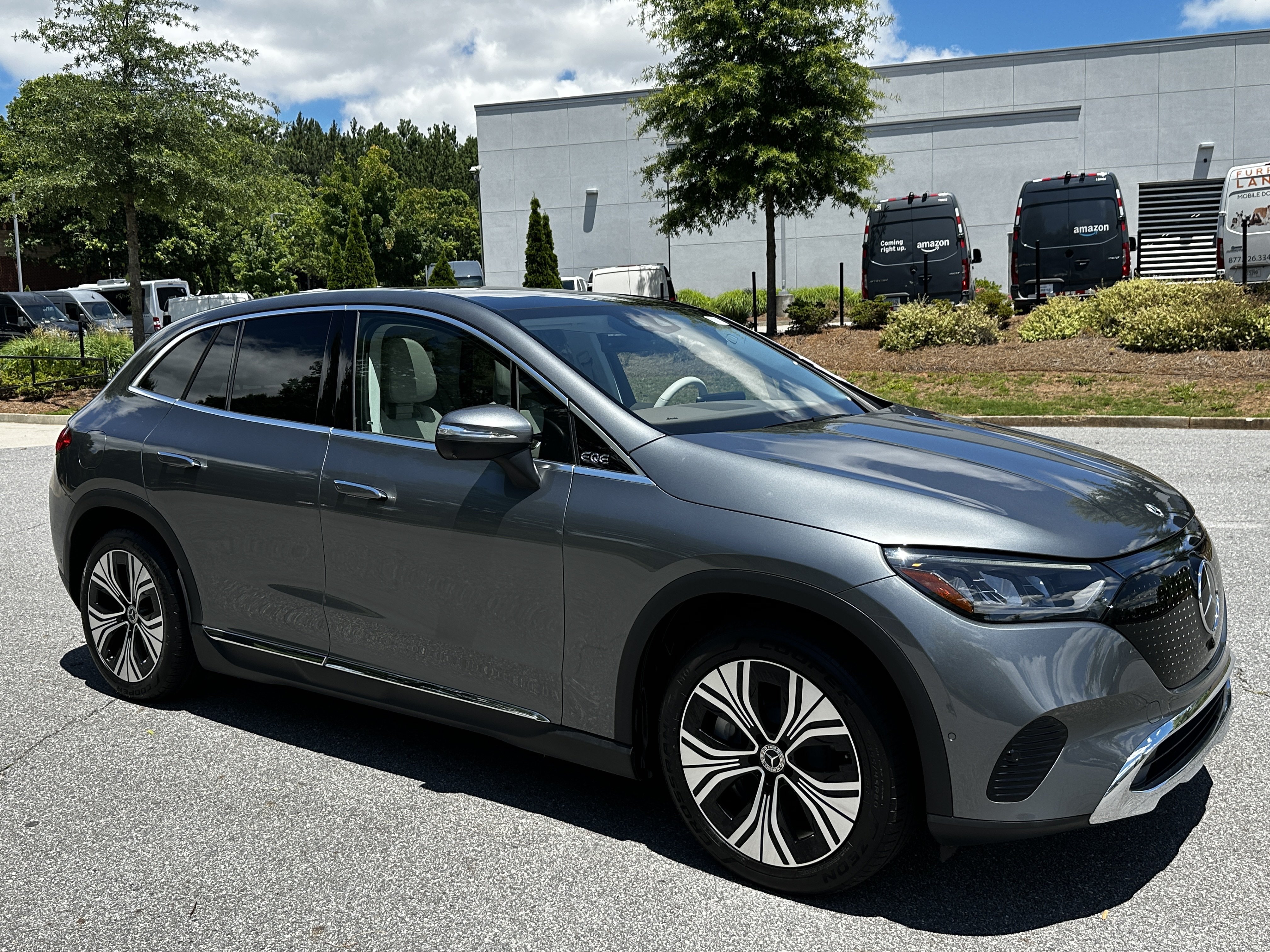 Certified 2023 Mercedes-Benz EQE SUV Base with VIN 4JGGM2BB6PA000971 for sale in Alpharetta, GA