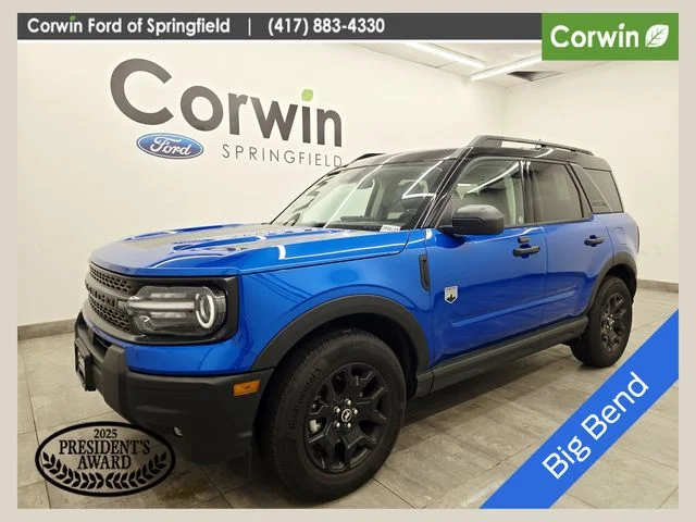 New 2025 Blue Ford Big Bend image 1