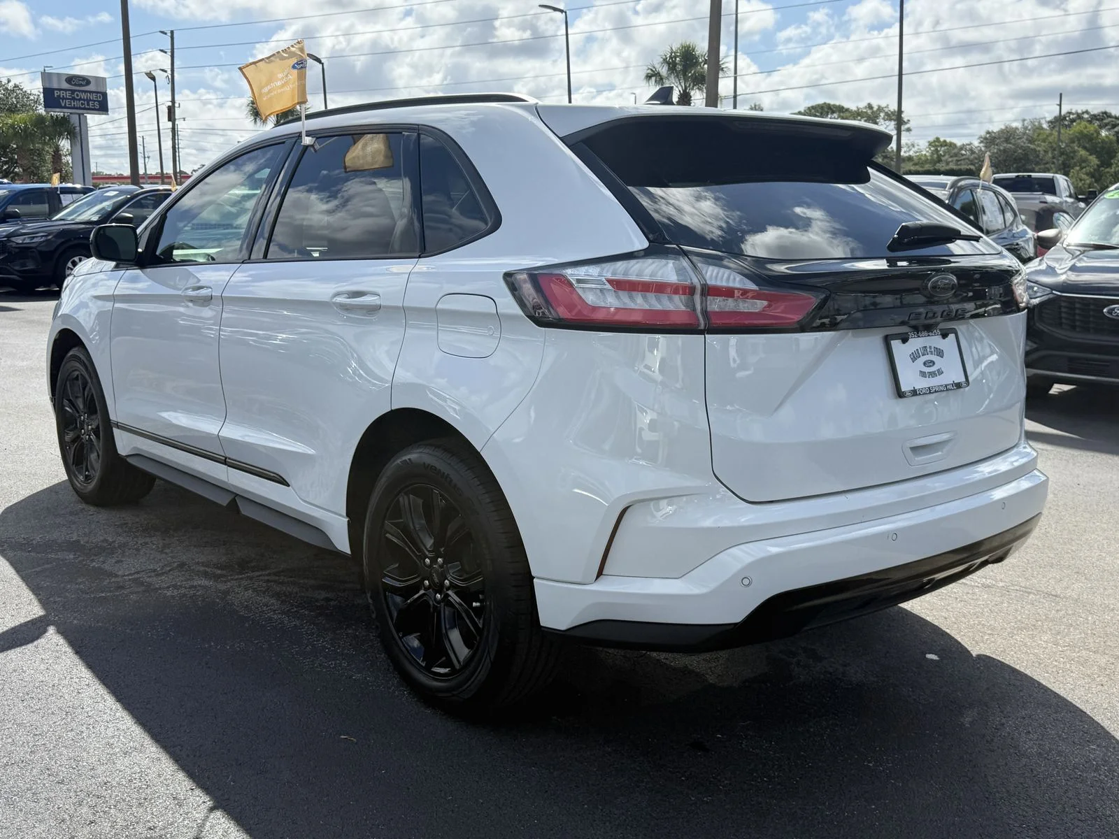 Certified Used 2024 White Ford SE image 7