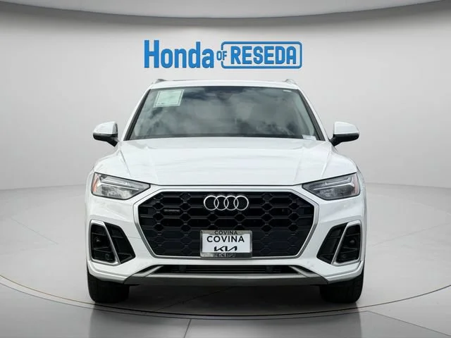 Used 2023 GLACIER WHITE METALLIC Audi S line Premium image 9
