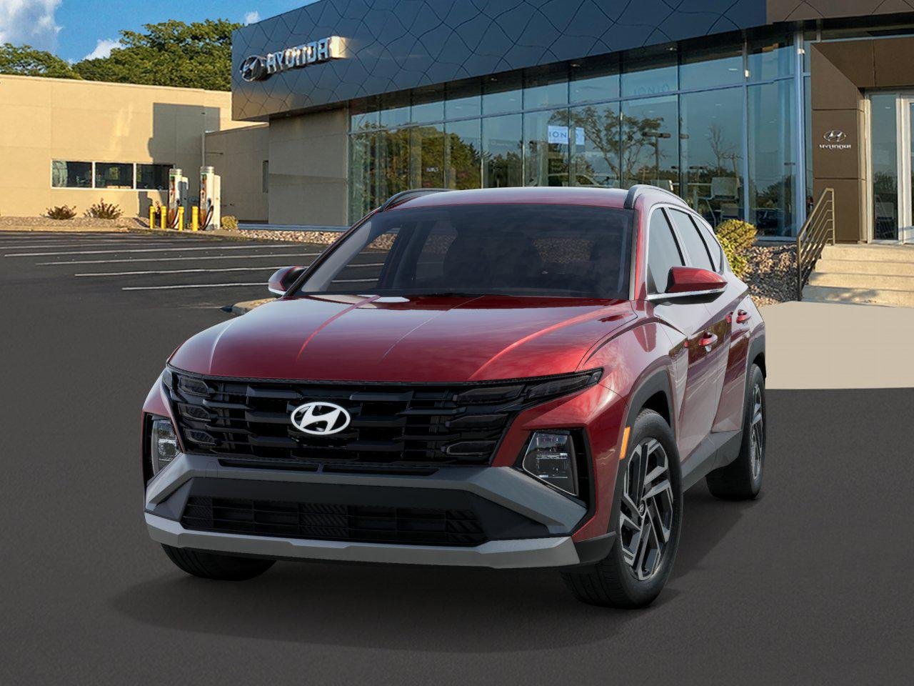 New 2026 Red Hyundai SEL Plus AWD image 6