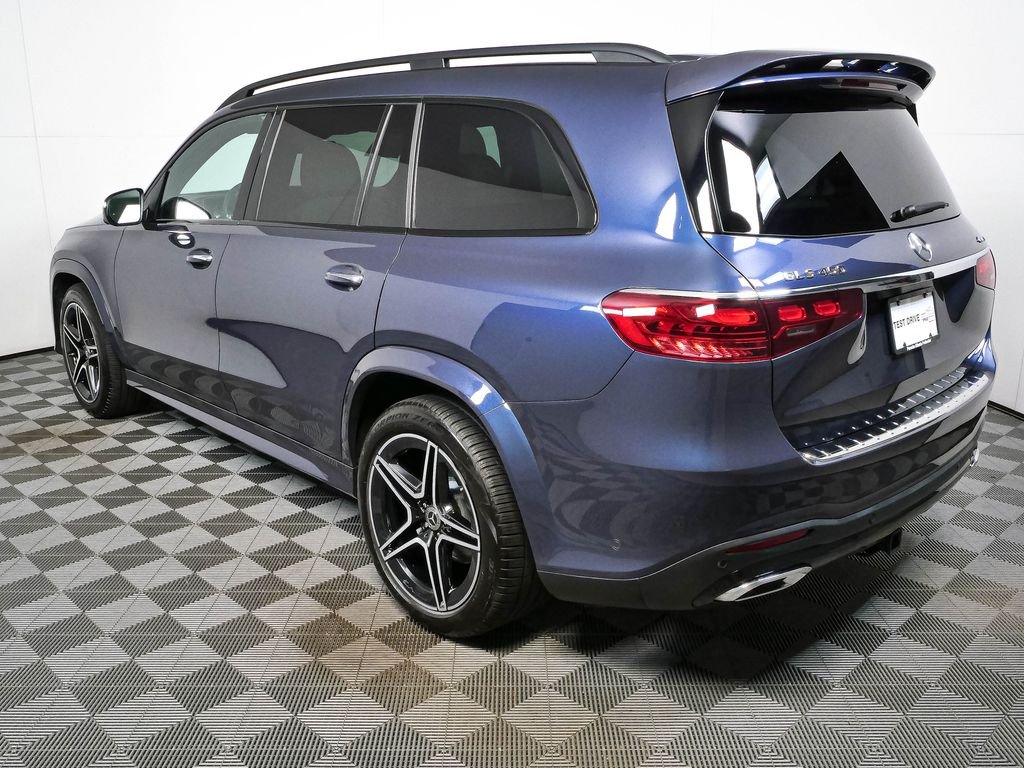 Certified Used 2025 Blue Mercedes-Benz GLS 450 image 3