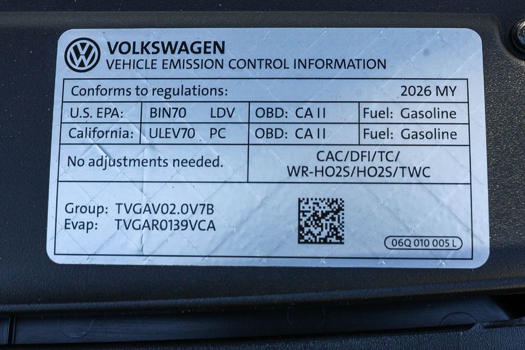 New 2026 Gray Volkswagen SE image 27