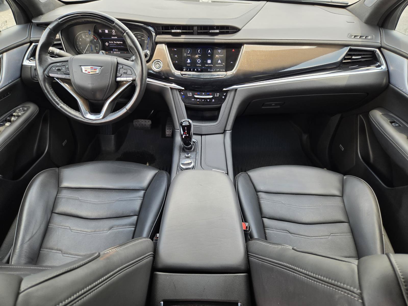 Used 2023 Stellar Black Metallic Cadillac AWD Premium Luxury image 52