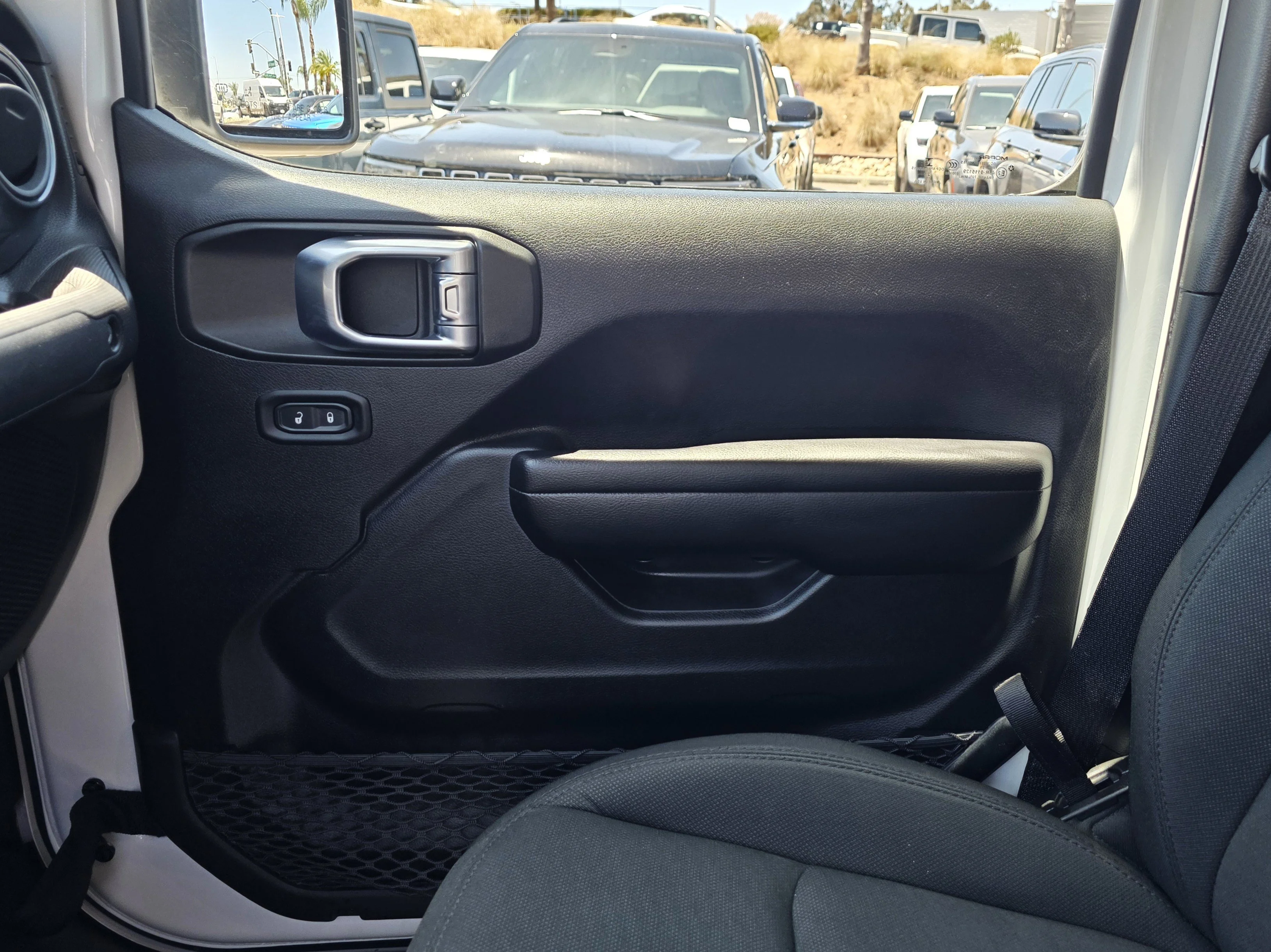 Used 2021 Bright White Clearcoat Jeep Sport image 15
