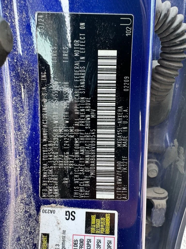 Used 2024 Blue Toyota XLE image 11