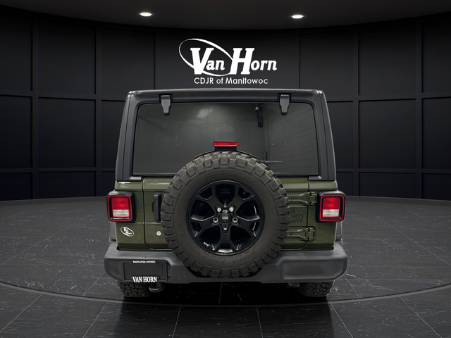Used 2022 Sarge Green Clearcoat Jeep Sport image 6