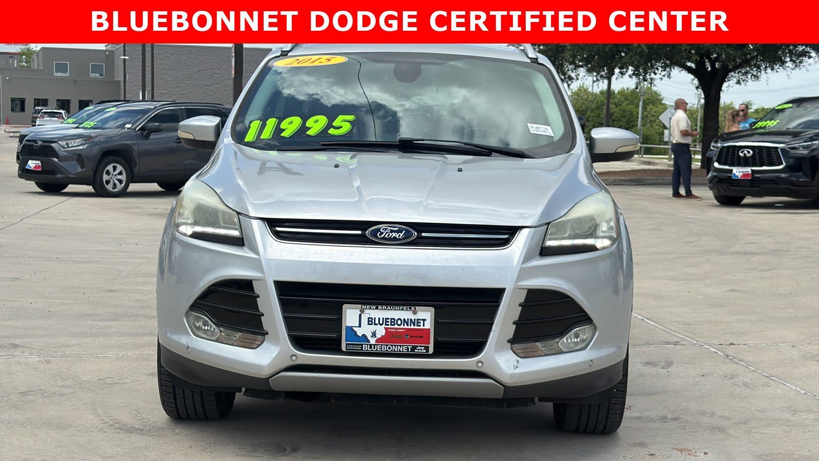 Used 2015 Ford Escape Titanium with VIN 1FMCU9J95FUA67130 for sale in New Braunfels, TX