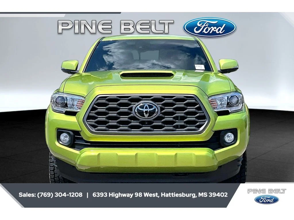 Used 2023 Electric Lime Metallic Toyota TRD Sport image 3
