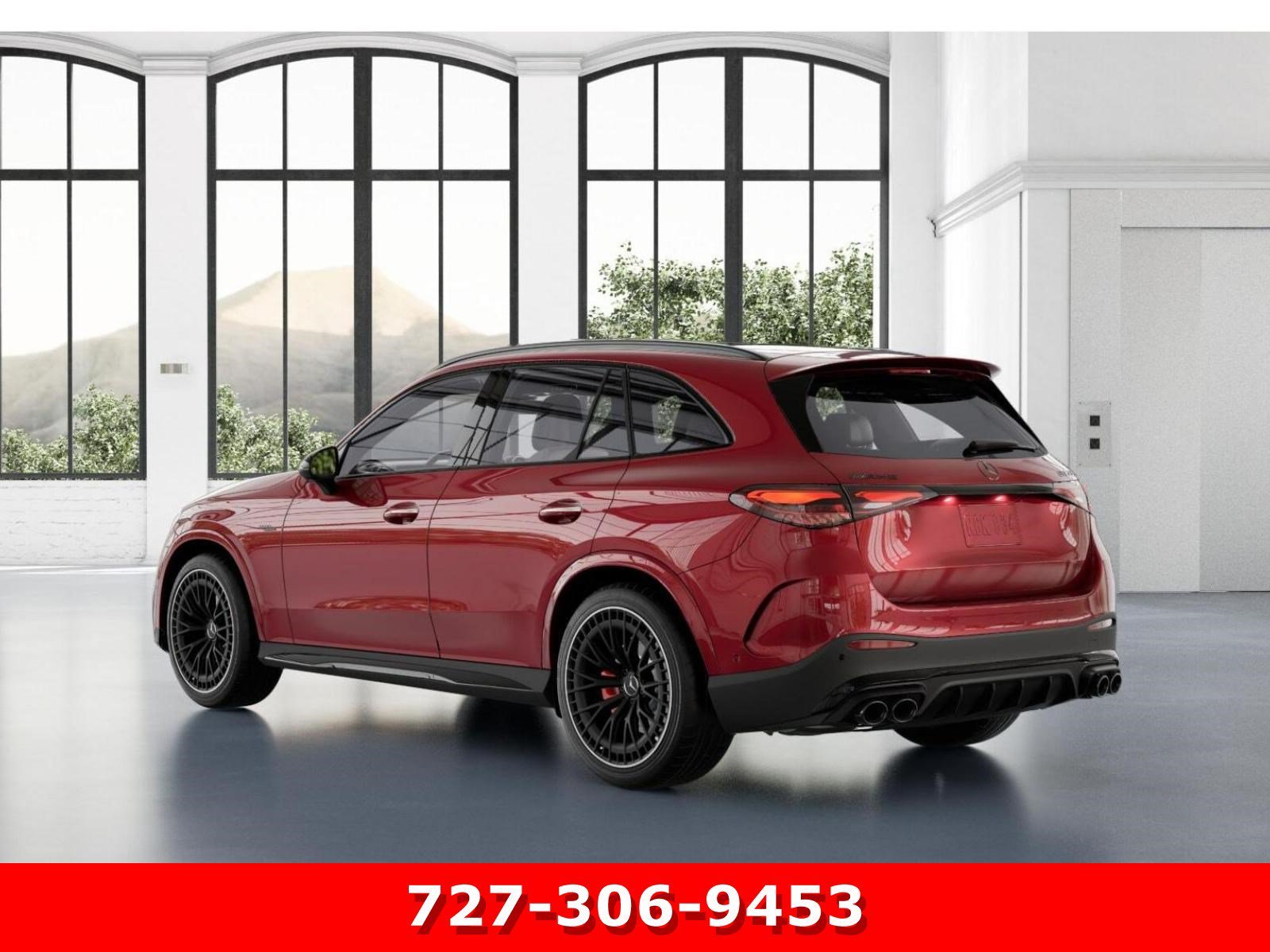 New 2026 MANUFAKTUR Patagonia Red Metallic Mercedes-Benz AMG® GLC 43 image 29