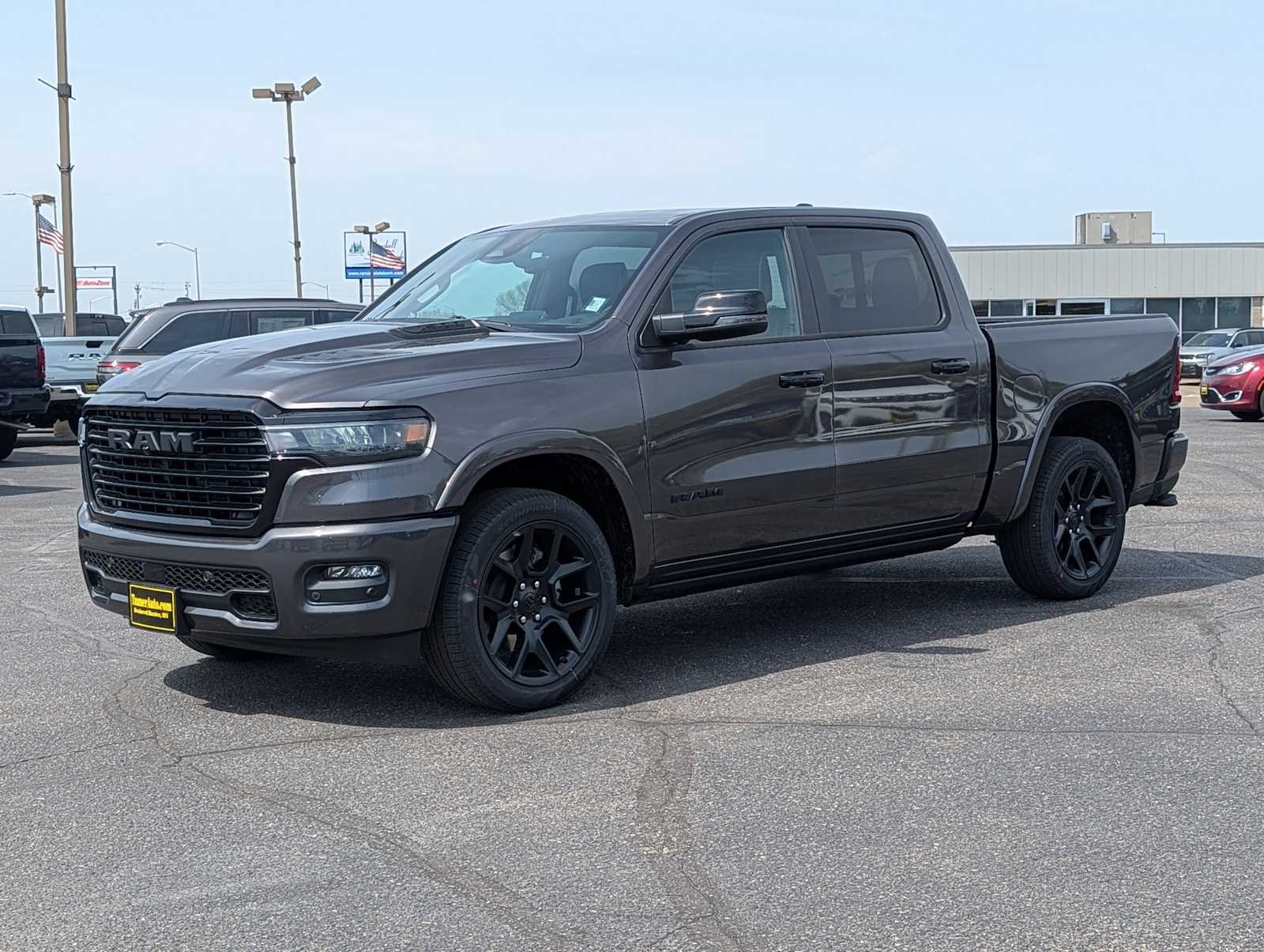 New 2026 Granite Crystal Metallic Clear-Coat Exterior Paint RAM Laramie image 3