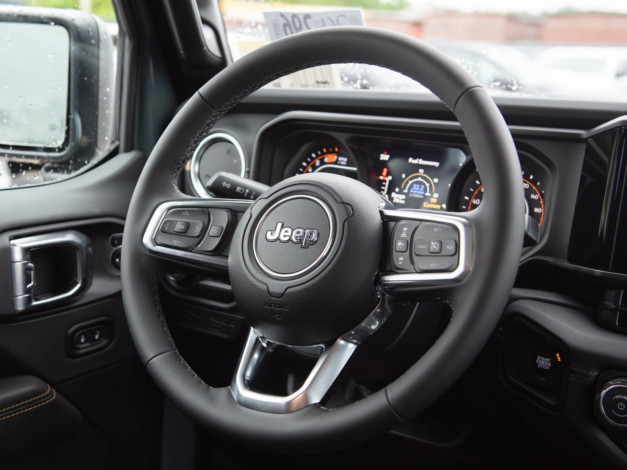 New 2026 Dark blue Jeep Sahara* 4 Door 4x4, Heated McKinley Leather, Trailer Tow, Alpine Audio image 10